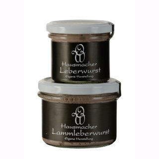 Hausmacher Lamm-Leberwurst Füllgewicht 200g