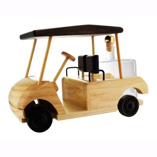 Golfwagen Holzmodell mit Glastank 350ml