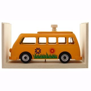 VW Bulli Holzmodell mit Glastank 200ml
