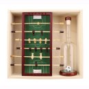 Holzkiste Tischfußball inkl. Flasche 350ml