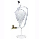 Traube mit Ständer&Hahn 500ml weiß MGB